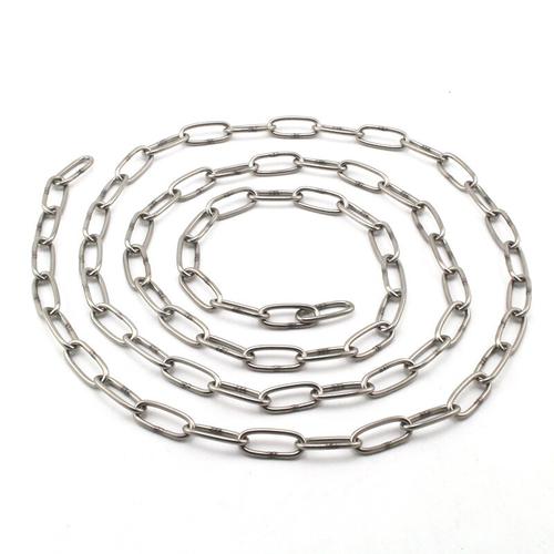 赫钢5mm304不锈钢链条 1米长金属链条的全面解析